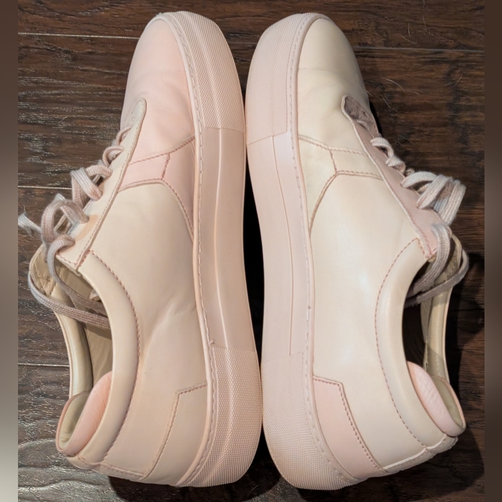 Axel Arigato sz.10 Leather Platform Sneaker Pink/Blush - Picture 5 of 14